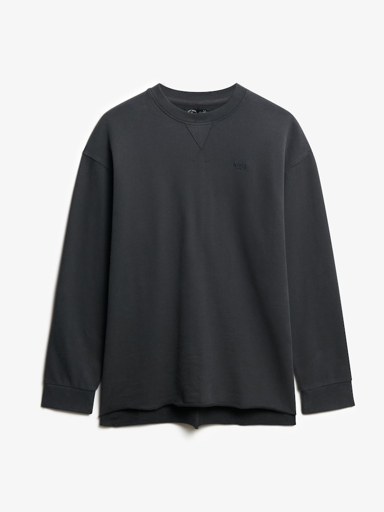Superdry Black Studios Crew Sweat Top - Image 5 of 6
