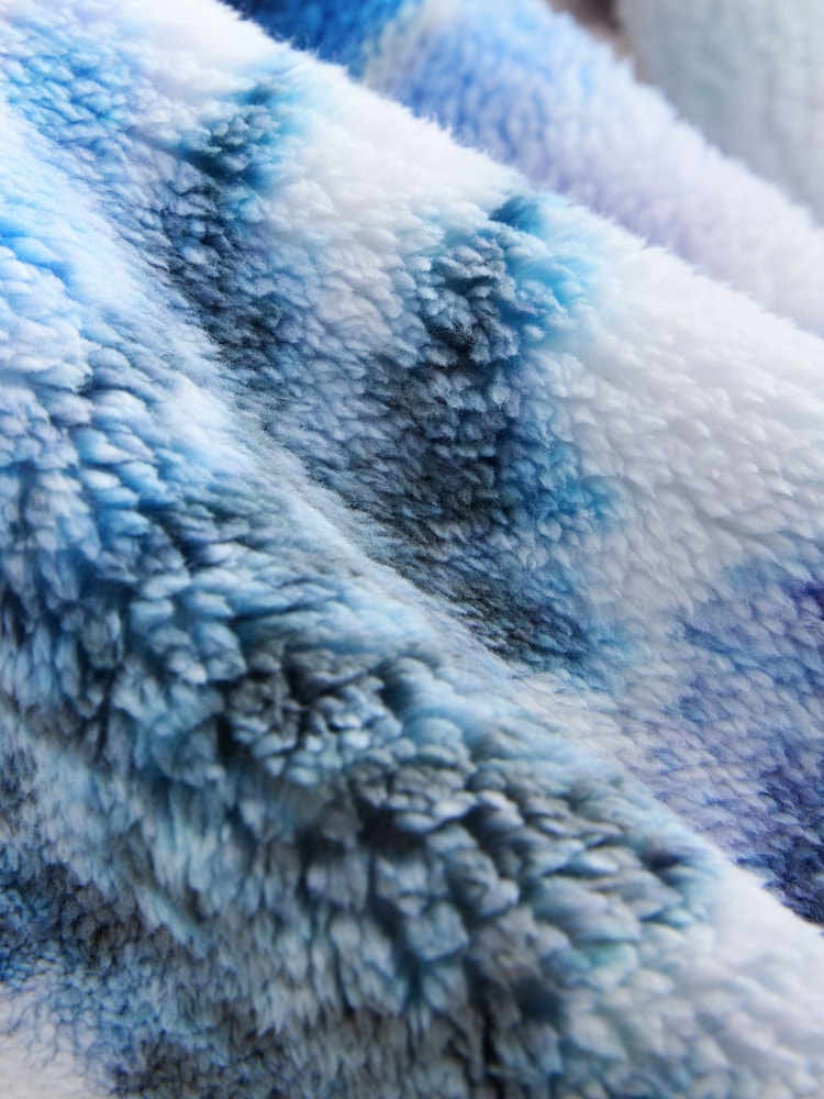 Pink Mountain Scene Printed Borg Fleece Top - Image 9 of 9 Pink Mountain Scene Printed Borg Fleece Top - Image 9 of 9