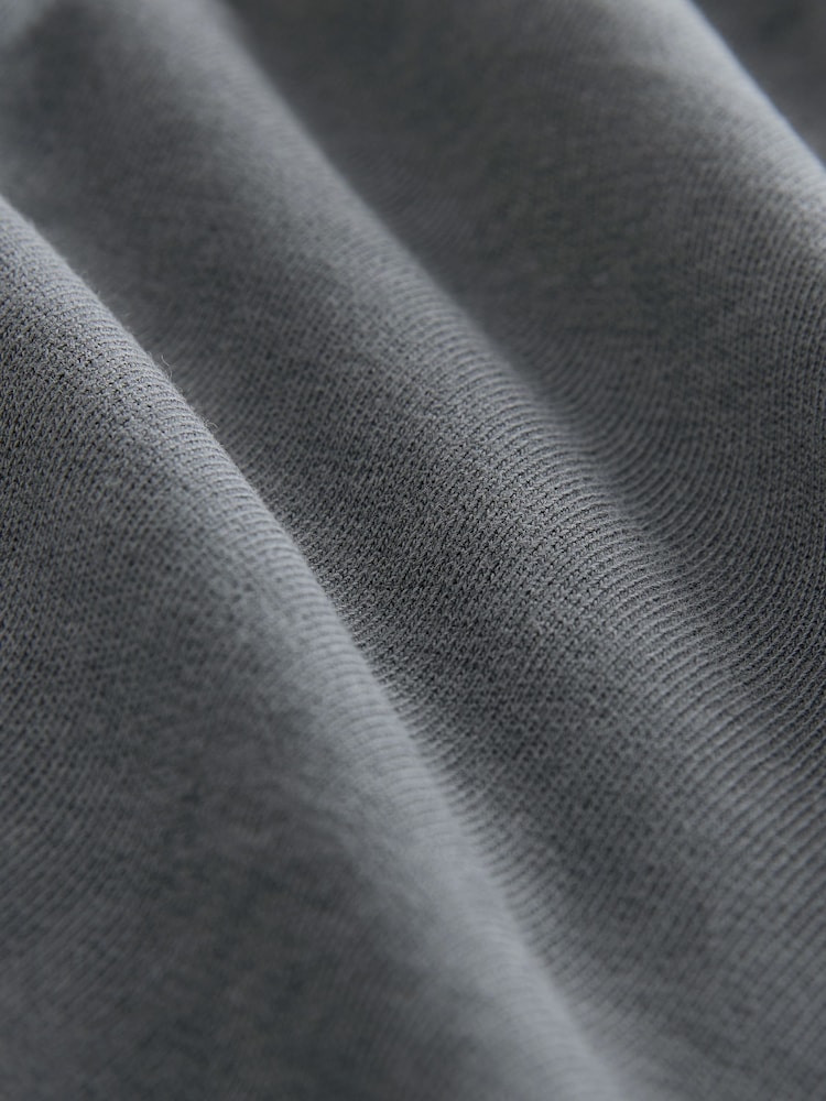 Charcoal Grey Wide Leg Joggers - Image 10 of 10