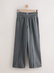 Charcoal Grey Wide Leg Joggers - Image 8 of 10