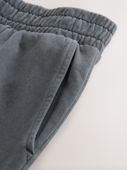 Charcoal Grey Wide Leg Joggers - Image 9 of 10