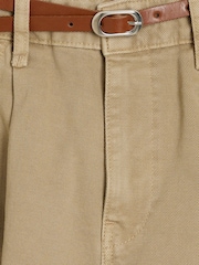 River Island Brown Tailored Baggy 100% Cotton Jeans - Image 6 of 6