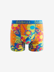OddBalls Orange Mens Bohemian Bundle Boxers 3 Pack - Image 2 of 4