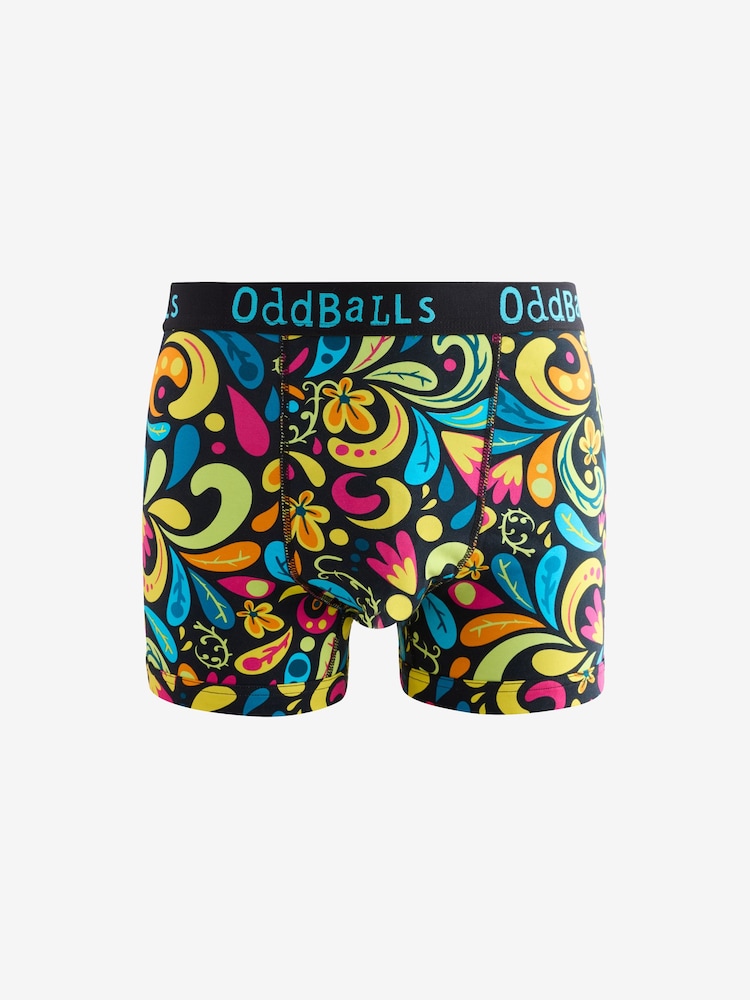 OddBalls Multi Mens Botanics Bundle Boxers 3 Pack - Image 3 of 4