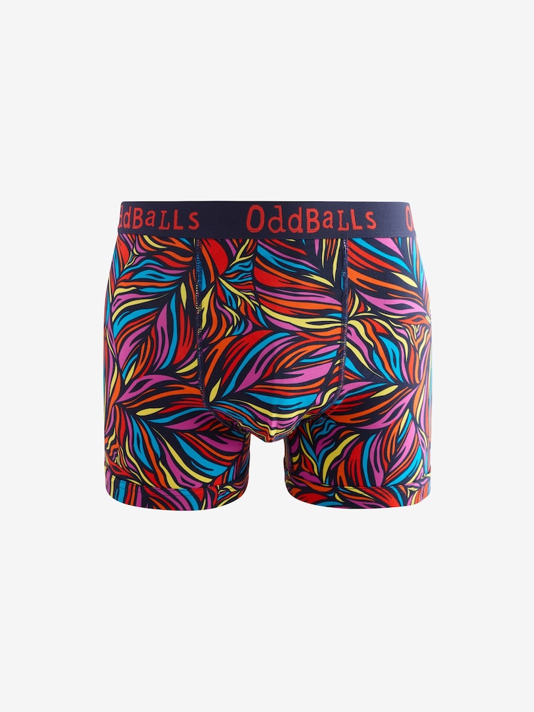 OddBalls Multi Mens Botanics Bundle Boxers 3 Pack - Image 4 of 4
