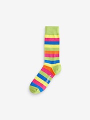 OddBalls Multi Mens Stripes Bundle Socks 6 Pack - Image 6 of 7