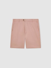 Rosa - Reiss Wicket Cotton Chino Shorts with Stretch - Imagen 2 de 6