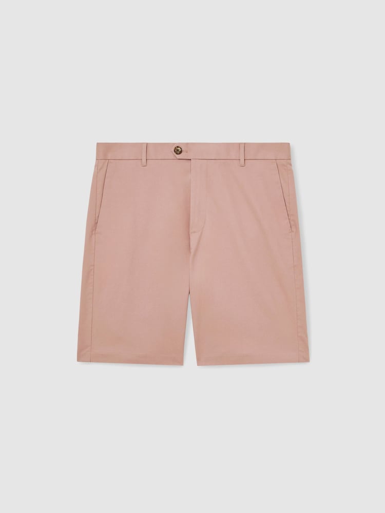 Rosa - Pantalones cortos chinos con elástico Wicket de Reiss - Imagen 2 de 6 Rosa - Pantalones cortos chinos con elástico Wicket de Reiss - Imagen 2 de 6