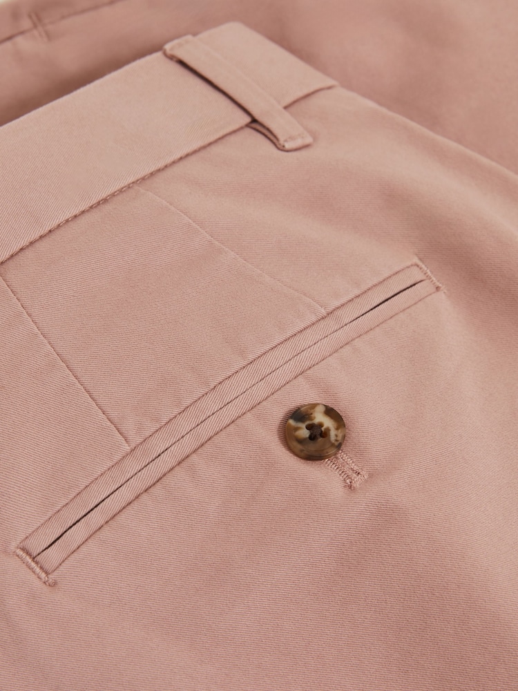 Rosa - Reiss Wicket Cotton Chino Shorts with Stretch - Imagen 6 de 6