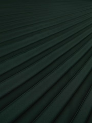 ירוק כהה - Reiss Seren Pleated Midi Skirt - Image 6 of 6