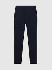 Reiss Navy Found Slim-Fit Drawstring Trousers - Image 2 of 7