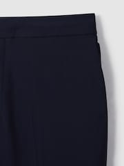 Reiss Navy Found Slim-Fit Drawstring Trousers - Image 7 of 7