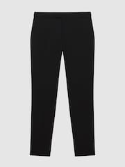Reiss Black Found Slim Fit Drawcord Trousers - Image 2 of 6
