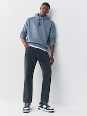 Blue Felix License Graphic Print Hoodie - Image 3 of 9