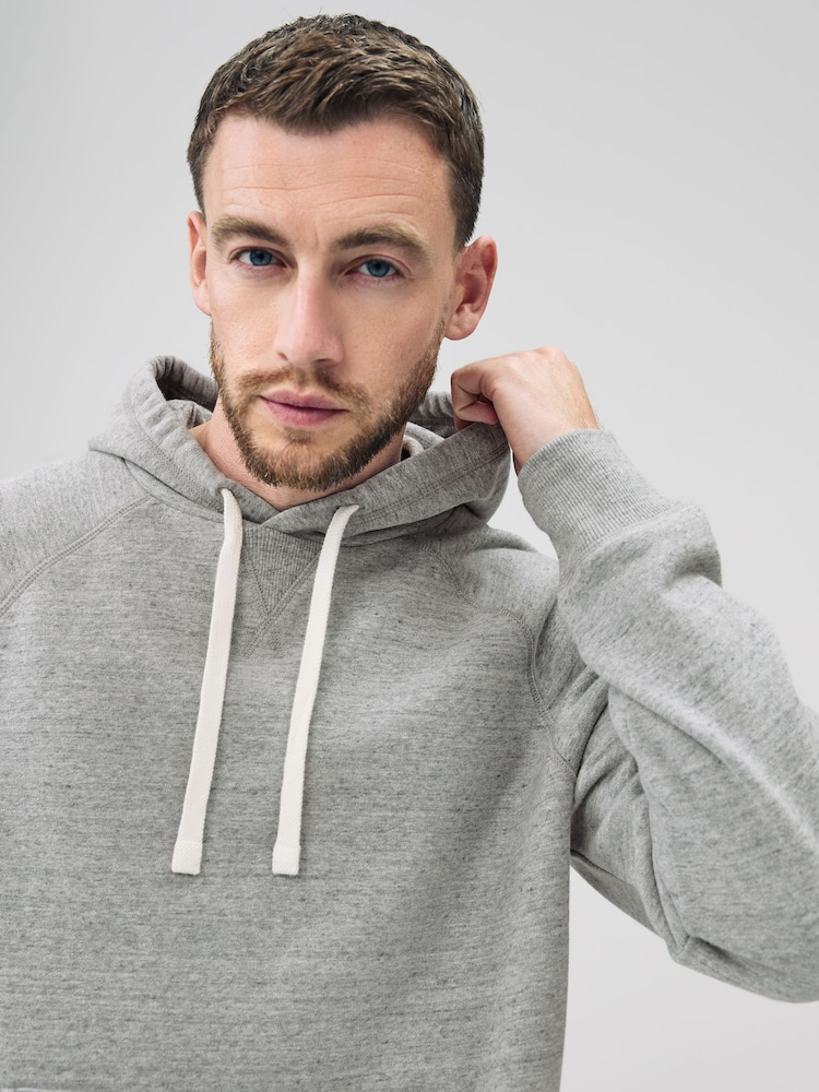 Grey Heavyweight Washed Hoodie - Image 1 of 8
