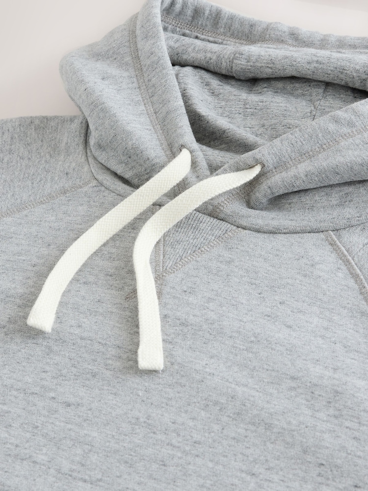 Grey Heavyweight Washed Hoodie - Image 8 of 8