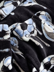 Black/White Football Robe (3-16yrs) - Image 7 of 8