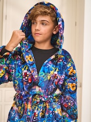 Multi Bright Gamer Robe (3-16yrs) - Image 2 of 7