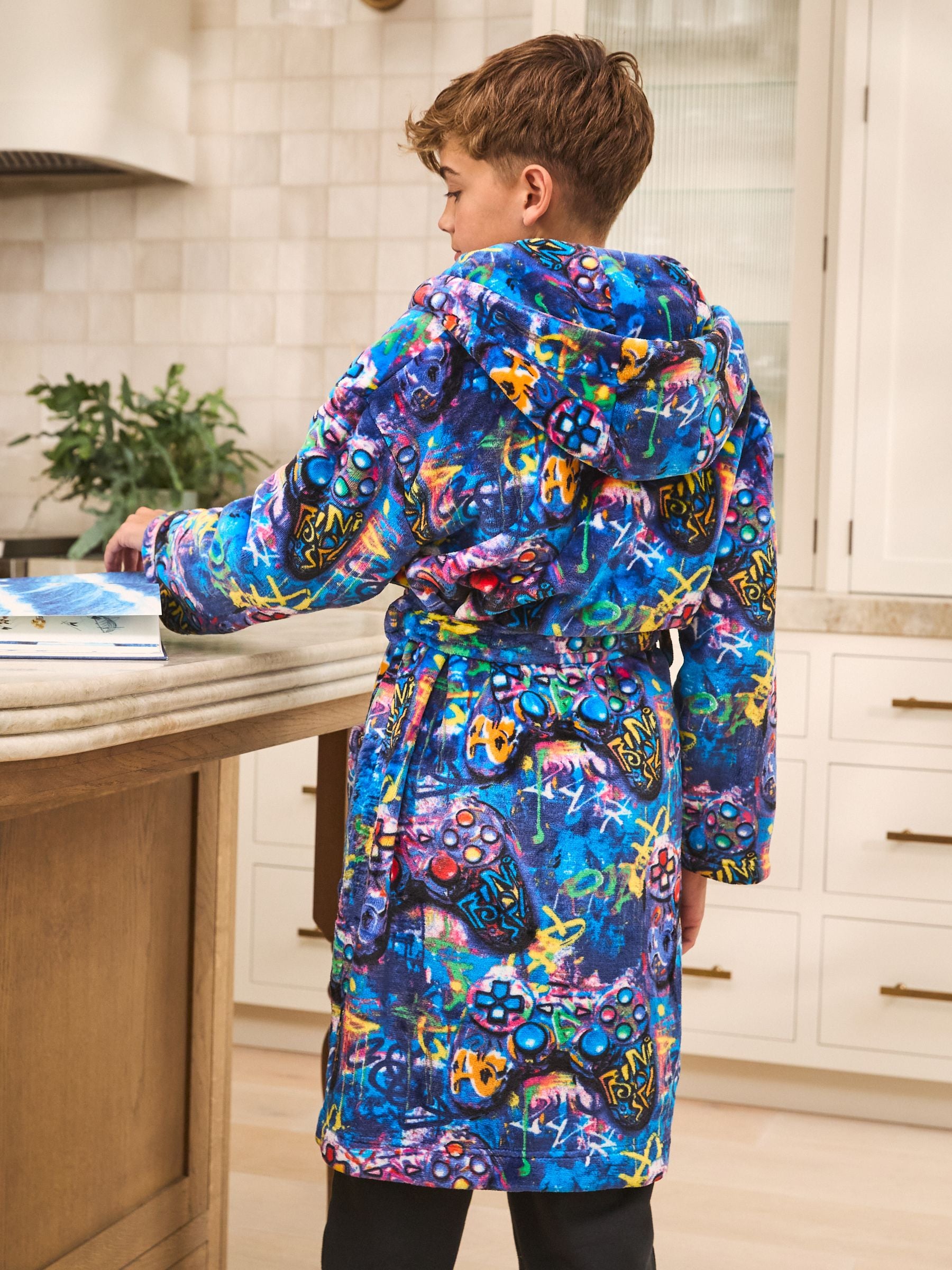 Buy Multi Bright Gamer Robe (1.5-16yrs) from the Next UK online shop
