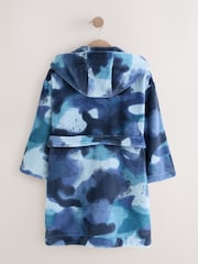 Blue Camo Spray Robe (3-16yrs) - Image 2 of 4