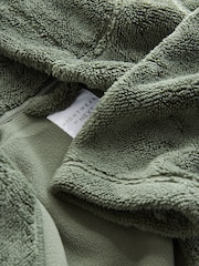 Sage Green Fleece Robe (1.5-16yrs) - Image 4 of 4