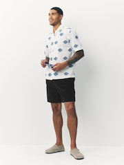 Preto - Shorts Jumbo Cord - Imagem 2 de 8
