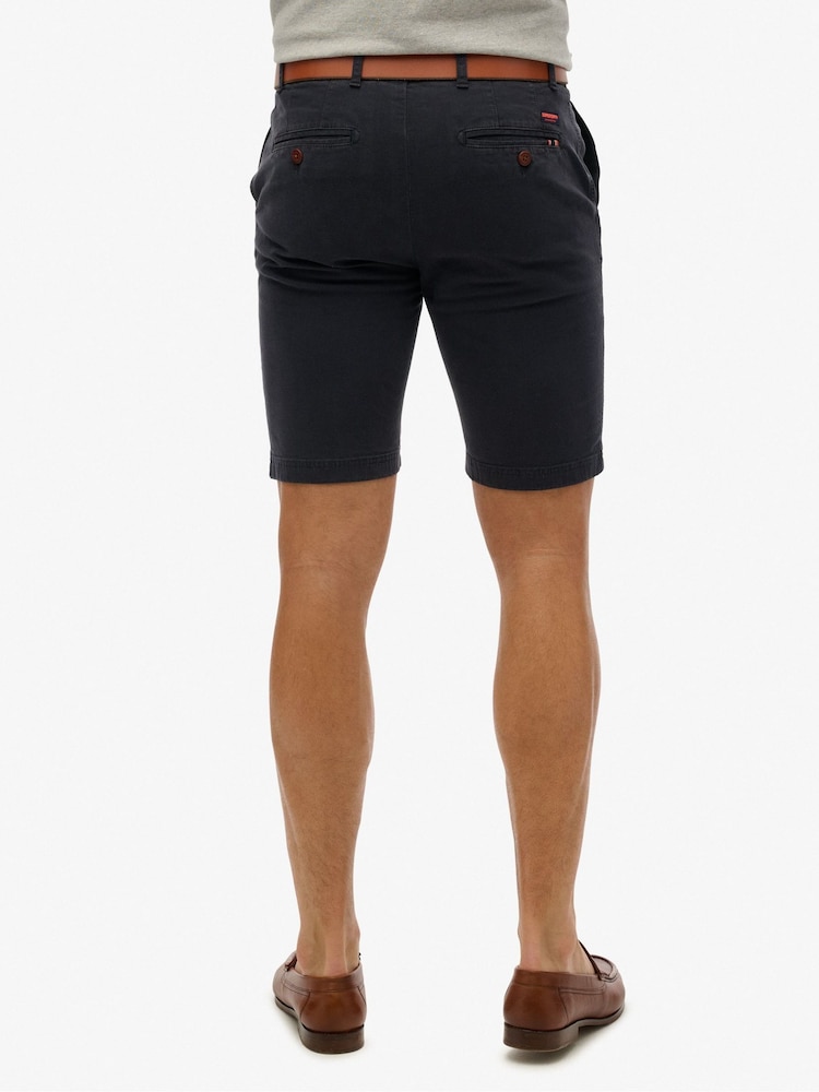 Superdry Blue Chrome Officer Chino Shorts - Image 5 of 5
