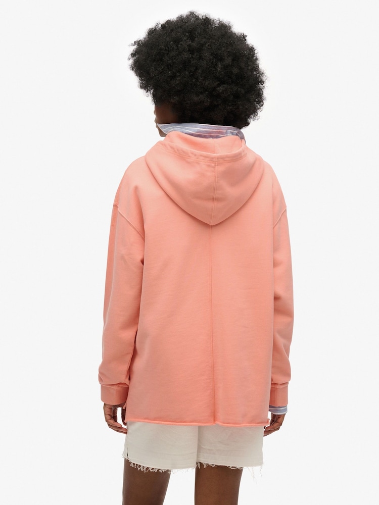 Superdry Pink Studios Hoodie - Image 2 of 4