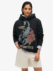 Superdry Neo Trad Tattoo Relaxed 100% Cotton kapucar; jopa/pulover s kapuco - Slika 1 iz 4