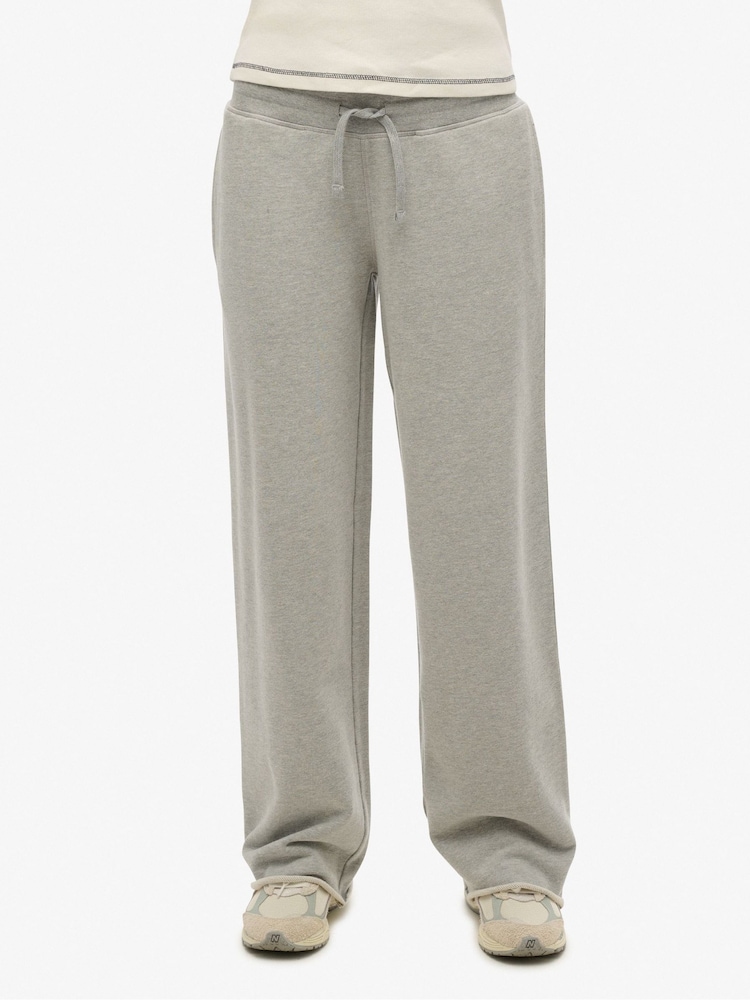 Superdry Grey Studios Joggers - Image 1 of 5