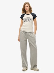 Superdry Grey Studios Joggers - Image 3 of 5