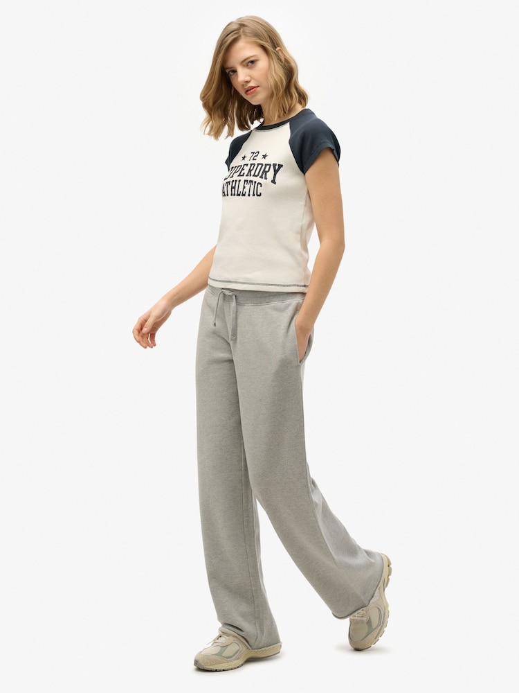Superdry Grey Studios Joggers - Image 4 of 5