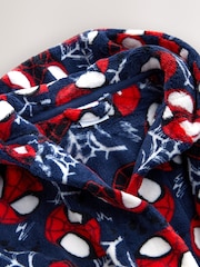 Navy Spiderman Fleece License Robe (12mths-10yrs) - Image 6 of 7