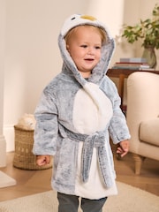 Grey/White Penguin - روب (9 شهور -12 سنة) - صورة 1 من 7