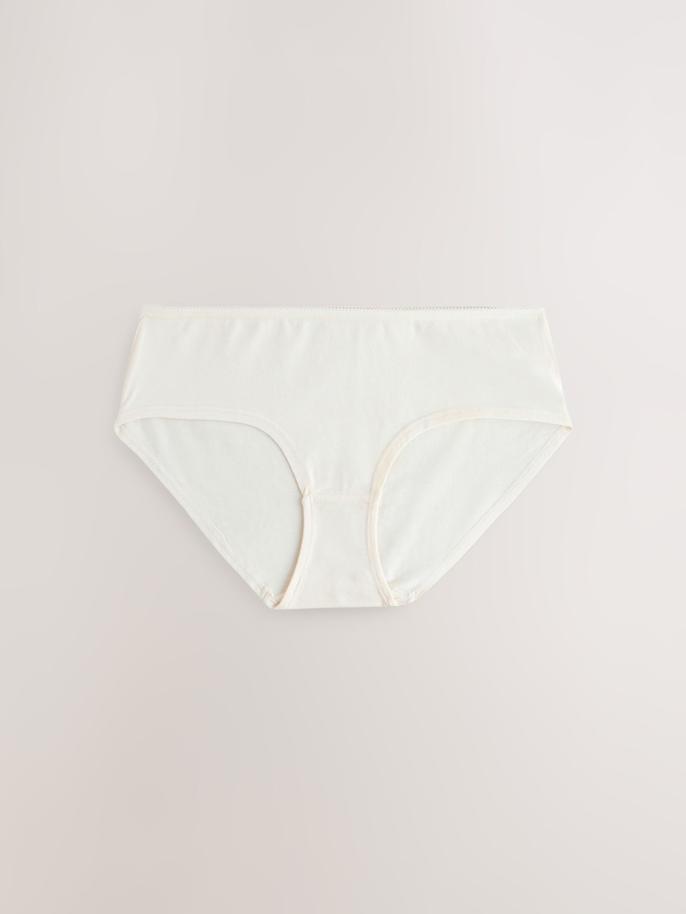 Berry/Pink Short Cotton Rich Knickers 7 Pack - Image 2 of 10