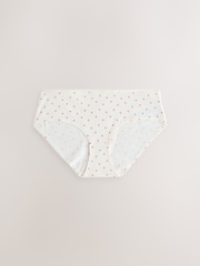 Berry/Pink Short Cotton Rich Knickers 7 Pack - Image 8 of 10
