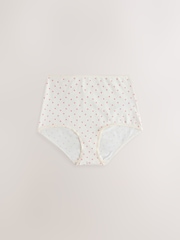 Berry/Pink Full Brief Cotton Rich Knickers 7 Pack - Image 3 of 10