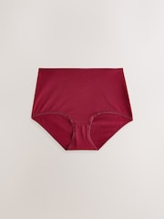 Berry/Pink Full Brief Cotton Rich Knickers 7 Pack - Image 5 of 10