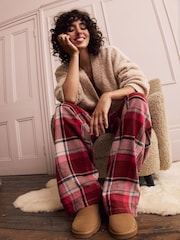Red Check Flannel Pyjama Bottoms - Image 2 of 8