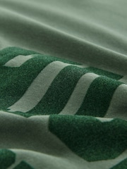 Khaki Green City Graphic Long Sleeve Pyjamas - Image 2 of 9