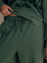 Khaki Green City Graphic Long Sleeve Pyjamas - Image 8 of 9