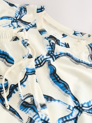 Ecru Bows Long Sleeve Pyjamas - Image 2 of 3
