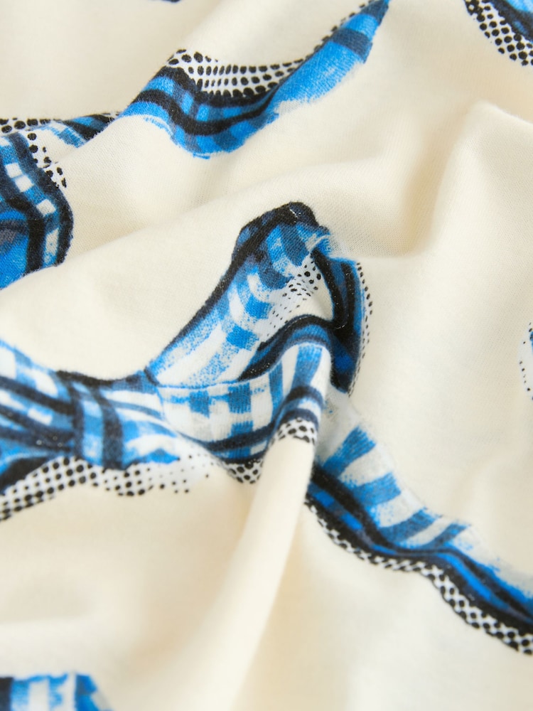Ecru Bows Long Sleeve Pyjamas - Image 3 of 3 Ecru Bows Long Sleeve Pyjamas - Image 3 of 3