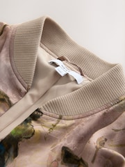Floral Jacquard Bomber Jacket - Image 7 of 8
