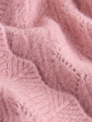 Pink Knitted Wrap Tank - Image 4 of 6