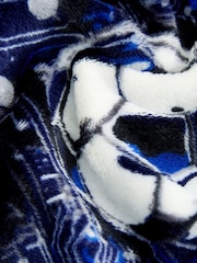 Navy Football Fleece Poncho (3-16yrs) - Image 3 of 4
