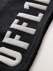 Black Offline Fleece Poncho (3-16yrs) - Image 5 of 6