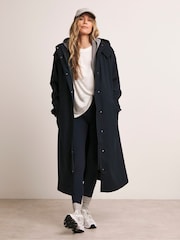 Anthology By JD Williams Blue Raincoat - Image 1 of 5