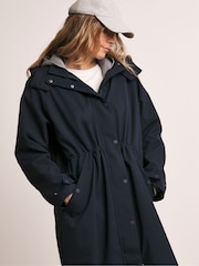 Anthology By JD Williams Blue Raincoat - Image 4 of 5