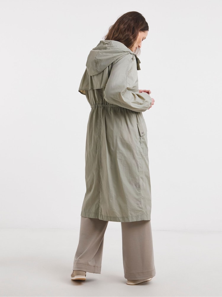 JD Williams Sage Longline Tech Parka - Image 2 of 4